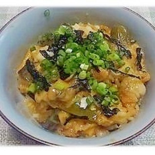 残った天ぷらで天丼！